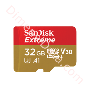 Picture of Memory SANDISK Extreme MicroSDHC 32GB [SDSQXAF-032G-GN6AA]