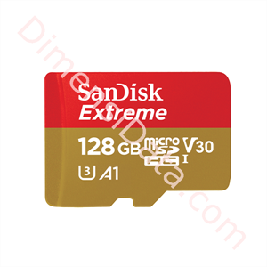 Picture of Memory SANDISK Extreme MicroSDHC 128GB [SDSQXAF-128G-GN6AA]