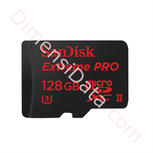 Picture of MicroSDHC SANDISK Extreme Pro 128GB [SDSQXCY-128G-GN6MA]