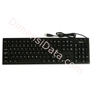 Picture of Keyboard Wired TOSHIBA K40 [PA5153G-1ETK]