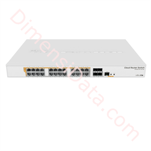 Picture of Mikrotik Cloud Router Switch CRS328-24P-4S+RM