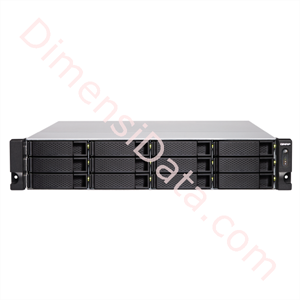 Picture of Storage Server NAS QNAP TVS-1272XU-RP-i3-4G