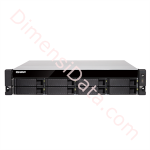 Picture of Storage Server NAS QNAP TVS-872XU-RP-i3-4G