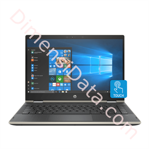Picture of Notebook HP Pavilion x360 14-cd1022TX [5HV93PA] Gold