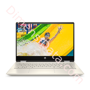 Picture of Notebook HP Pavilion x360 14-dh0035TX [6UQ51PA] Gold