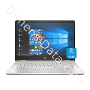 Picture of Notebook HP Pavilion 14-dh0012TX [6NY34PA] Silver