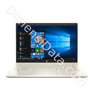 Picture of Notebook HP Pavilion 14-ce2012TX [6NY47PA] Gold