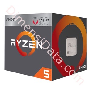 Picture of Processor AMD Ryzen 5 2400G With Radeon Vega 11 Graphics [YD2400C5FBBOX]
