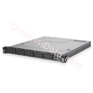 Picture of Rack Server Lenovo ThinkSystem SR250 [Xeon E-2134, 8GB, 4x3.5in SS SAS/SATA] 7Y51A03DSG