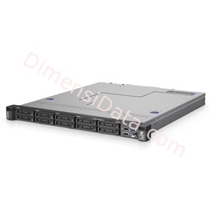 Picture of Rack Server Lenovo ThinkSystem SR250 [Xeon E-2144G, 8GB, 4x3.5in SS SAS/SATA] 7Y51A03FSG