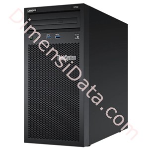 Picture of Tower Server Lenovo ThinkSystem ST50 [Xeon E-2224G, 8GB, O/Bay 3x3.5in SS SATA, 250W] 7Y48A02PSG