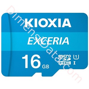 Picture of MicroSD KIOXIA EXCERIA CL10 U1 R100 with Adapter 16GB [LMEX1L016GG2]