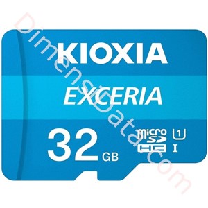 Picture of MicroSD KIOXIA EXCERIA CL10 U1 R100 with Adapter 32GB [LMEX1L032GG2]