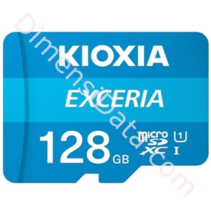Picture of MicroSD KIOXIA EXCERIA CL10 U1 R100 W/O Adapter 128GB [LMEX1L128GG4]
