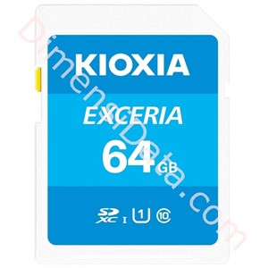 Picture of SD Card KIOXIA EXCERIA CL10 U1 R100 64GB [LNEX1L064GG4]