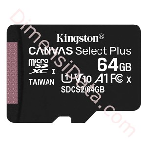 Picture of MicroSDXC Kingston 64GB Canvas Select Plus A1 Class 10 UHS-I [SDCS2/64GBSP]