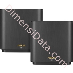 Picture of Mesh Router ASUS ZenWiFi XT8 Tri-band WiFi 6 AX6600 [2-Pack Black]