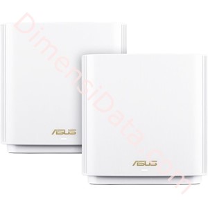 Picture of Mesh Router ASUS ZenWiFi XT8 Tri-band WiFi 6 AX6600 [2-Pack White]