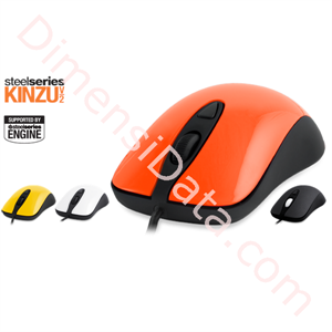Picture of SteelSeries Kinzu V2 mouse (retail) Rubberized