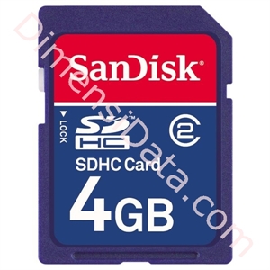 Picture of Memory Card SanDisk SDHC 4GB Card (SDSDB-004G-B35)