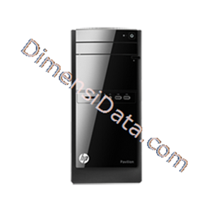 Picture of Desktop HP 110-050D Bundling Monitor 20  Inch