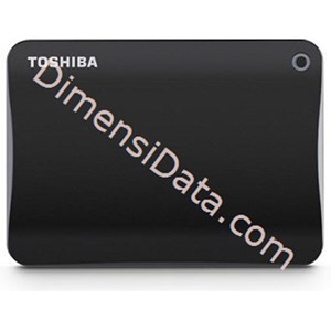 Picture of Harddisk Toshiba Canvio Connect II 3.0 Portable Hard Drive 500GB