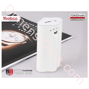 Picture of Powerbank Yoobao Sunshine   10400mah with LED Torch (White)