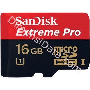 Picture of SANDISK Micro SDHC Extreme Pro Class 10 UHS-1 16GB [SDSDQXP-016G-X46]