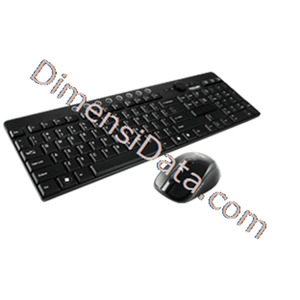 Picture of Keyboard PROLINK Wireless Desktop Combo [PCML-5307G]