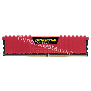 Picture of Memory PC CORSAIR Vengeance LPX 16GB (4x4GB) DDR4  (CMK16GX4M4A2666C16R)