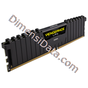 Picture of Memory PC CORSAIR Vengeance LPX 32GB (4x8GB) DDR4 (CMK32GX4M4A2666C16)