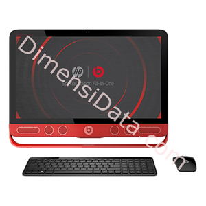 Picture of Desktop HP Envy All-in-One - 23-N105D TouchSmart AIO (Beats)