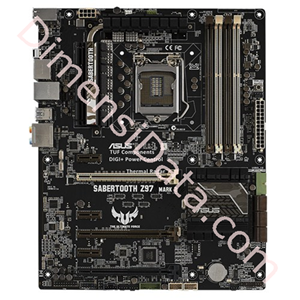 Picture of Motherboard ASUS SABERTOOTH Z97 MARK 2