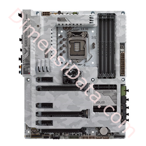 Picture of Motherboard ASUS SABERTOOTH Z97 MARK S