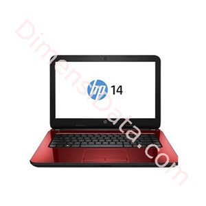 Picture of Notebook HP 14-AC017TU RED