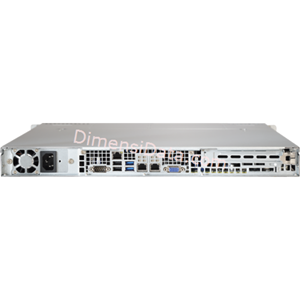 Picture of Server Supermicro SuperServer SYS-6018R-MT (E5-2600V3)