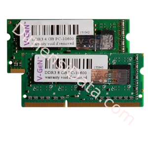Picture of Memory Notebook V-GEN SODIMM DDR3 4GB PC-10600/12800