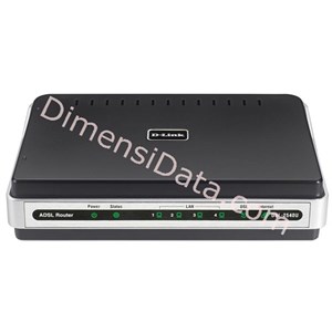 Picture of Wired Router D-LINK ADSL2+ 4-port [DSL-2540U]