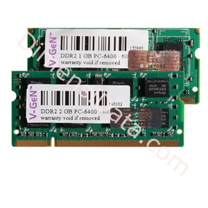 Picture of Memory Notebook V-GEN SODIMM DDR2 1GB PC-6400